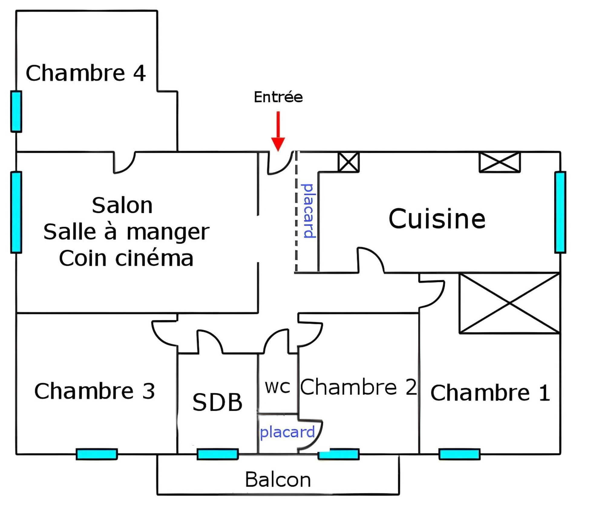 Chambre En Colocation Fille, Proche Mer, Climatisation 툴롱 외부 사진